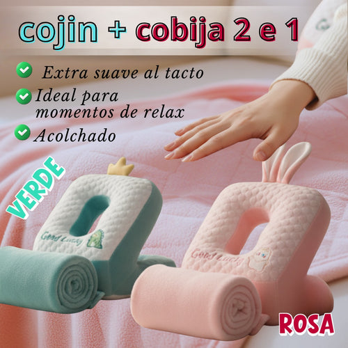 ALMOHADA CON COBIJA